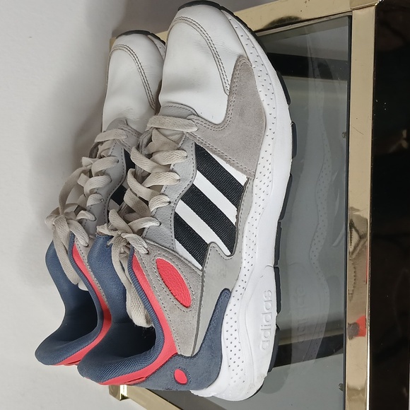 Adidas chaos solar red cloud foam sneakers size mens 8 - Picture 5 of 14